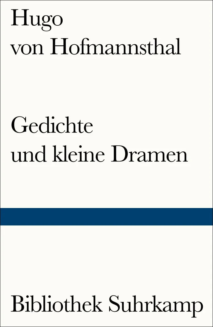 Buchcover von 'Gedichte und kleine Dramen' - Taschenbuch von Hugo Hofmannsthal