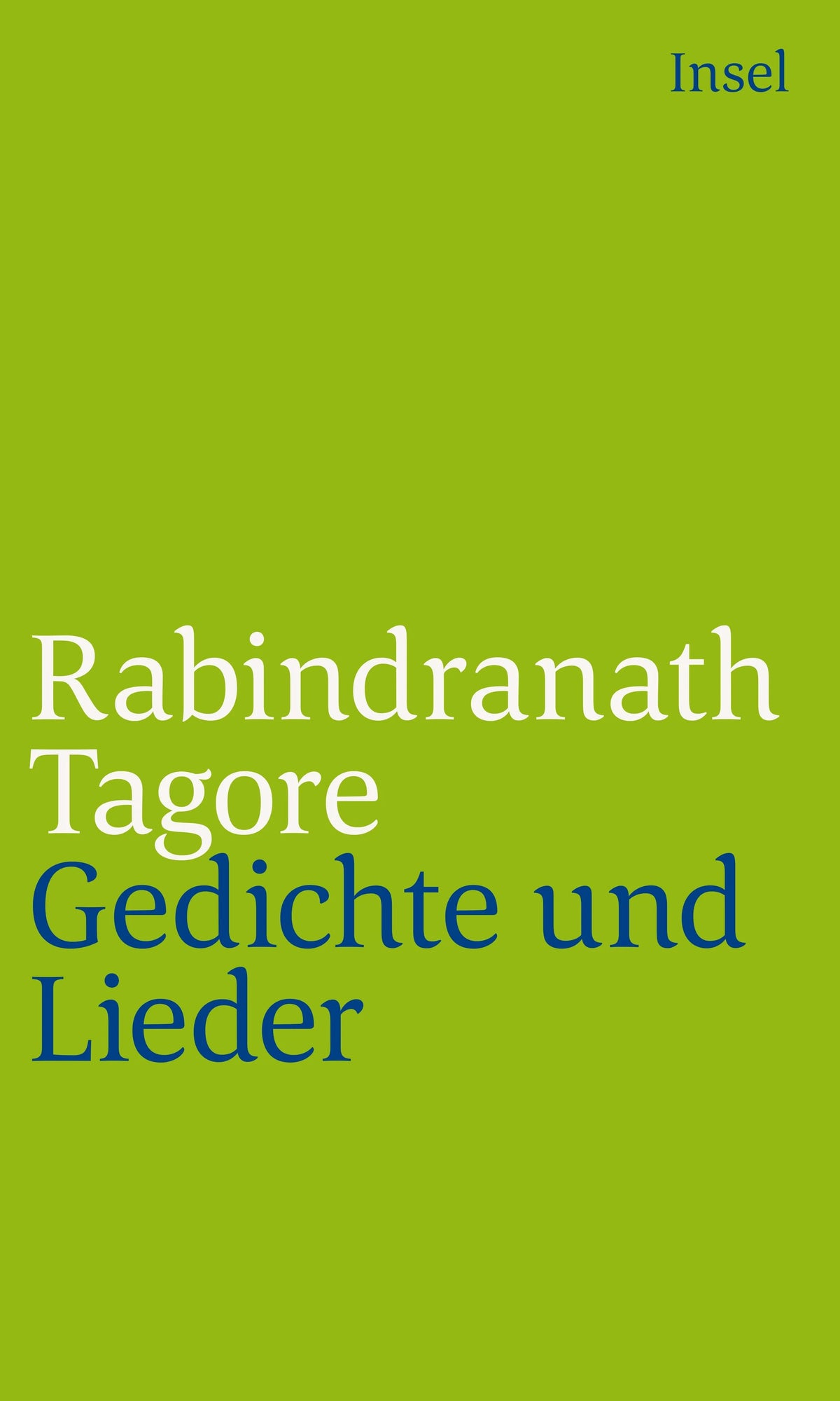 Buchcover von 'Gedichte und Lieder' - Taschenbuch von Rabindranath Tagore