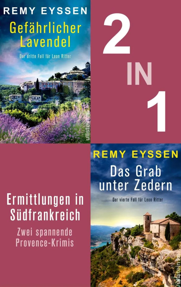 Cover: Gefährlicher Lavendel & Das Grab unter Zedern (E-Book) von Remy Eyssen