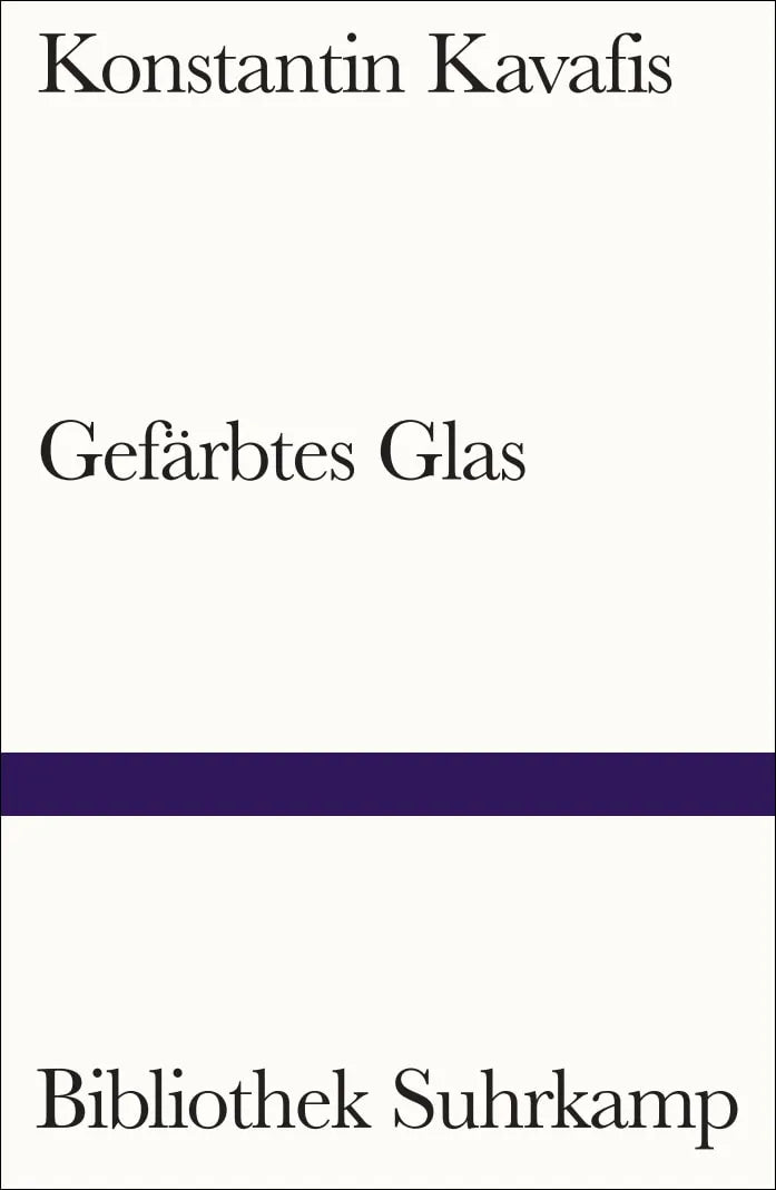 Buchcover von 'Gefärbtes Glas' - Taschenbuch von Konstantin Kavafis