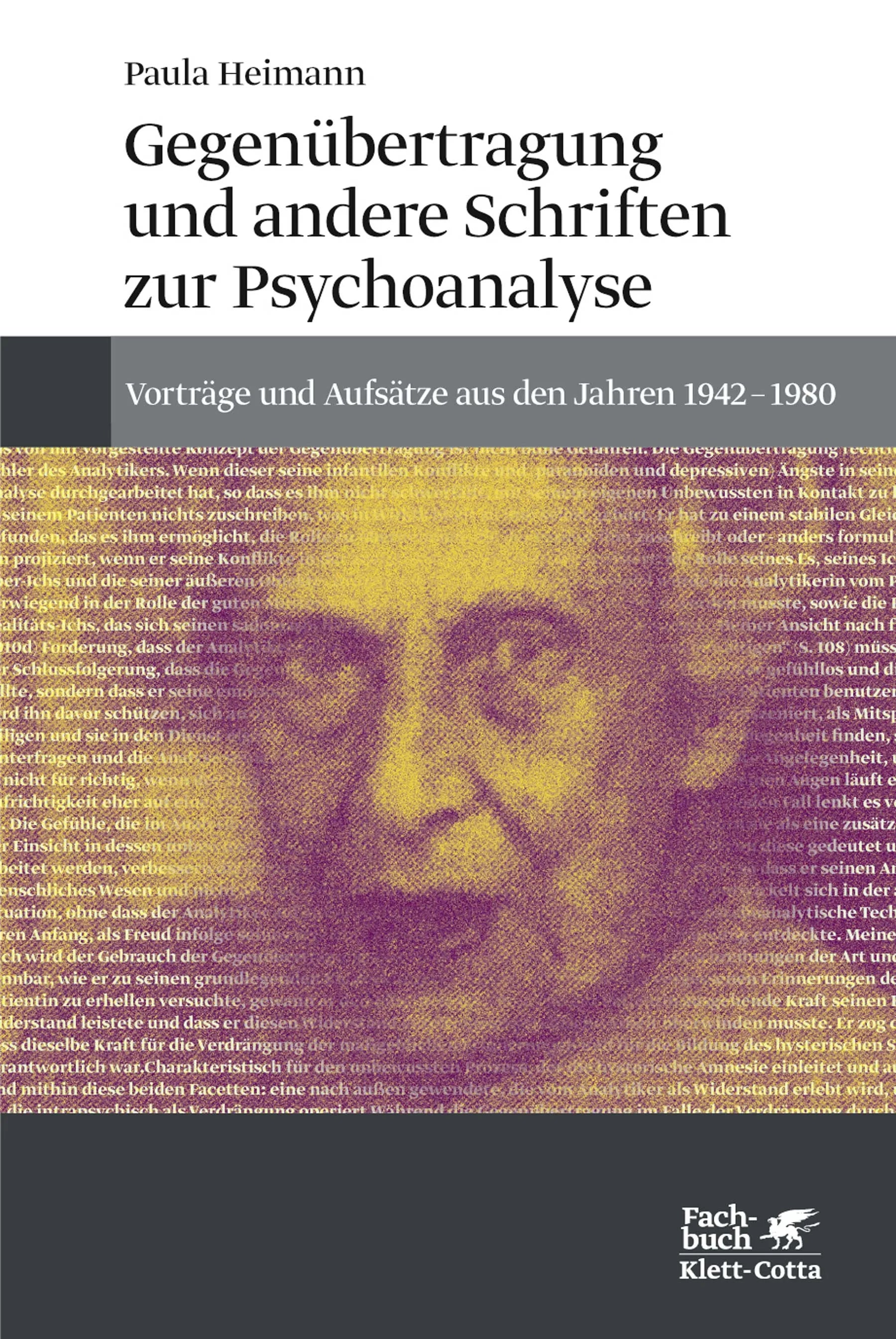 Buchcover von 'Gegenübertragung und andere Schriften zur Psychoanalyse' - Gebundene Ausgabe von Paula Heimann