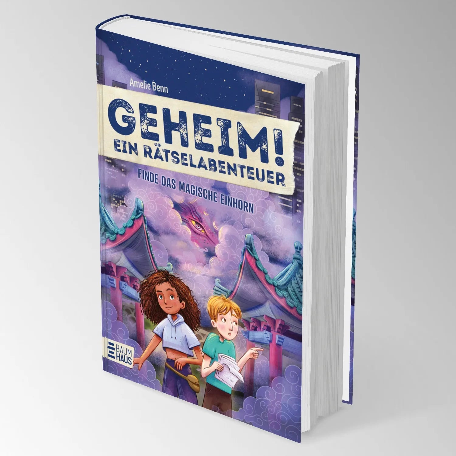 Amelie Benn - Geheim! Ein Rätselabenteuer - Finde das magische Einhorn