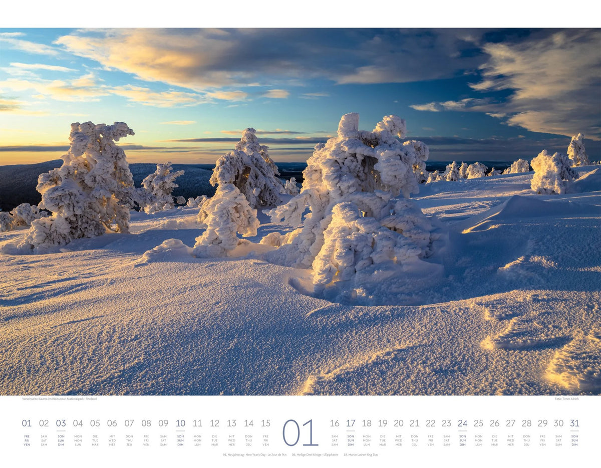 Geheime Paradiese Kalender 2027 – Ansicht