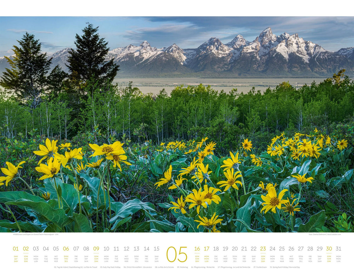 Geheime Paradiese Kalender 2027 – Ansicht