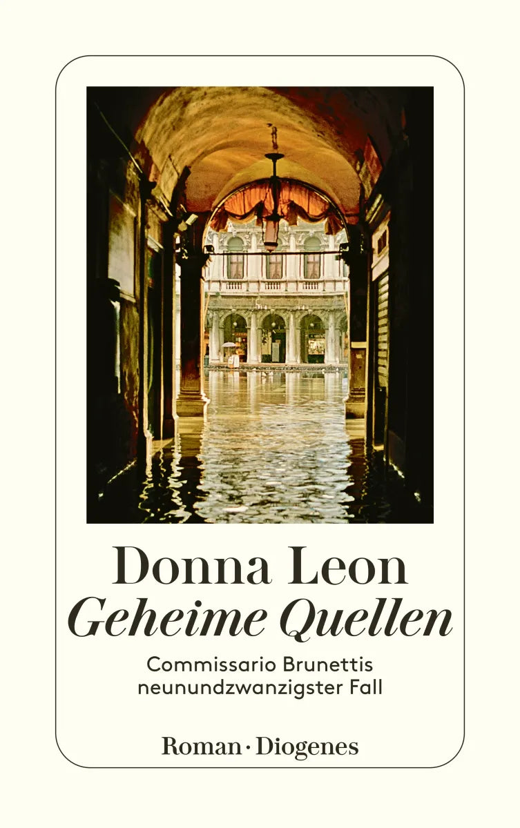 Buchcover von 'Geheime Quellen' - Taschenbuch von Donna Leon