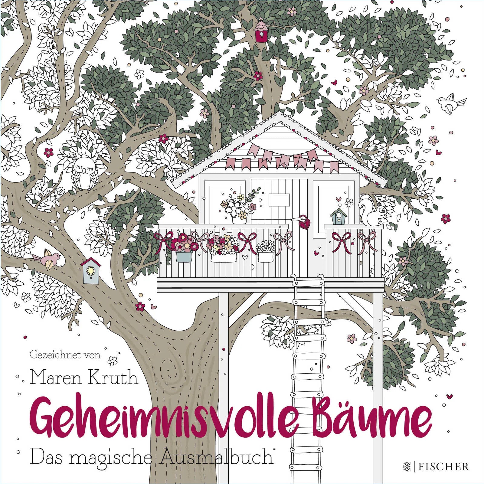 Buchcover von 'Geheimnisvolle Bäume' - Paperback von Maren Kruth