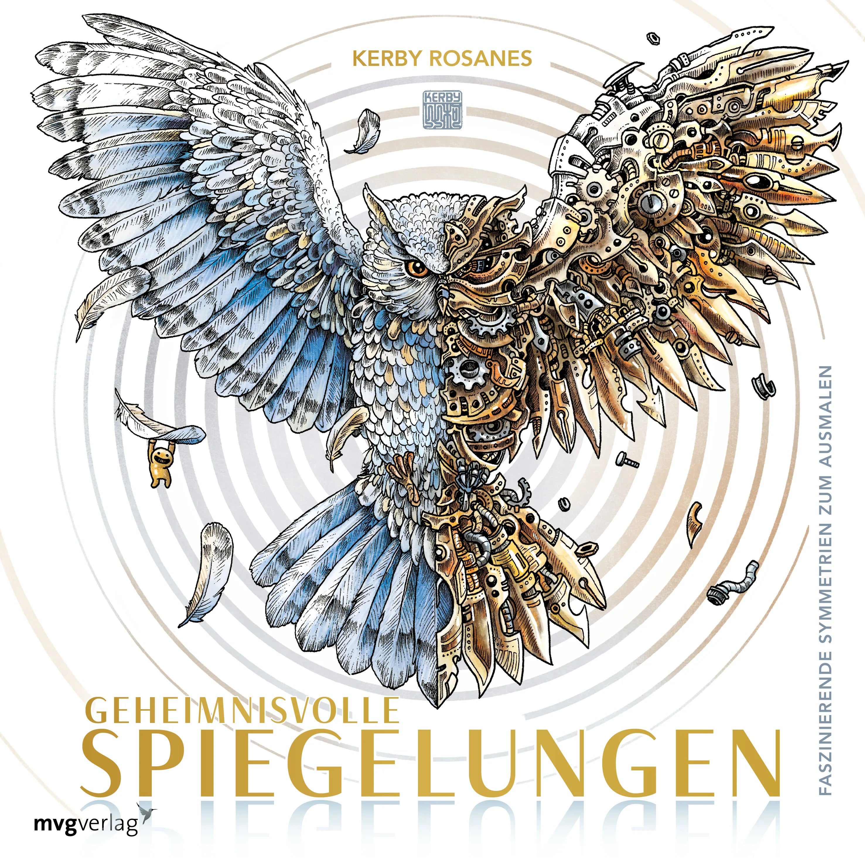 Buchcover von 'Geheimnisvolle Spiegelungen' - Paperback von Kerby Rosanes