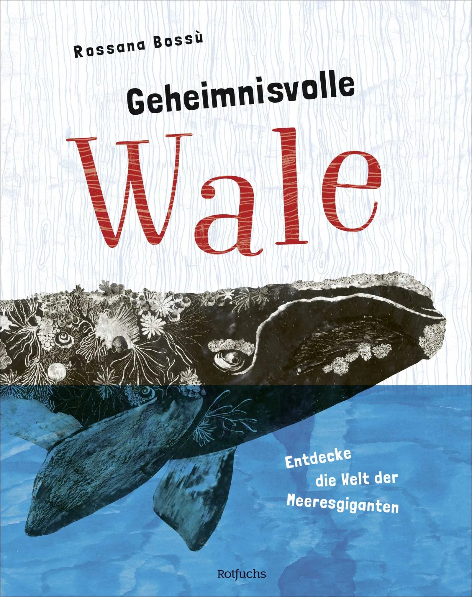 Cover: Geheimnisvolle Wale – Entdecke die Welt der Meeresgiganten (Hardcover) von Rossana Bossù