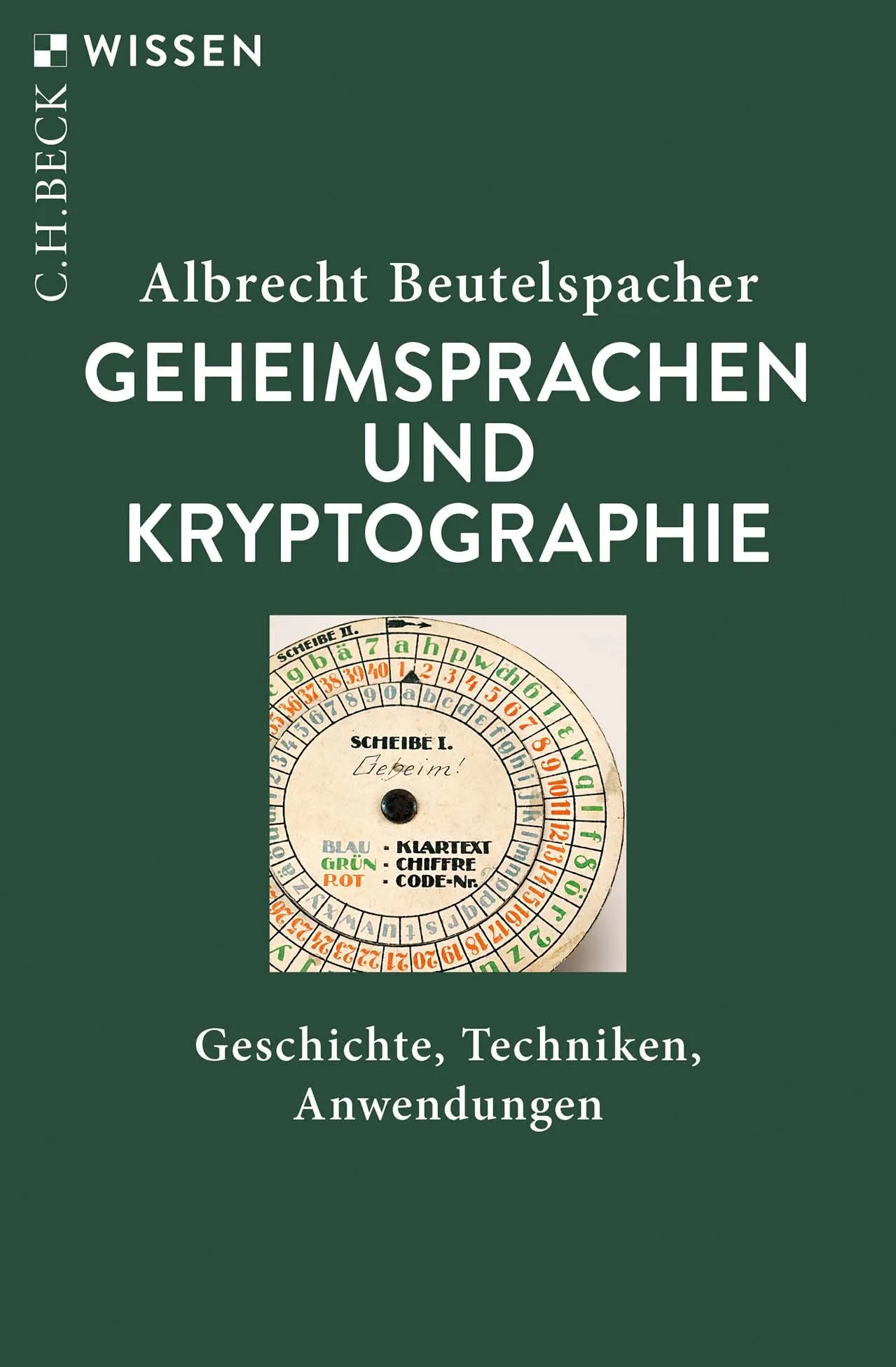 Buchcover von 'Geheimsprachen und Kryptographie' - Taschenbuch von Albrecht Beutelspacher