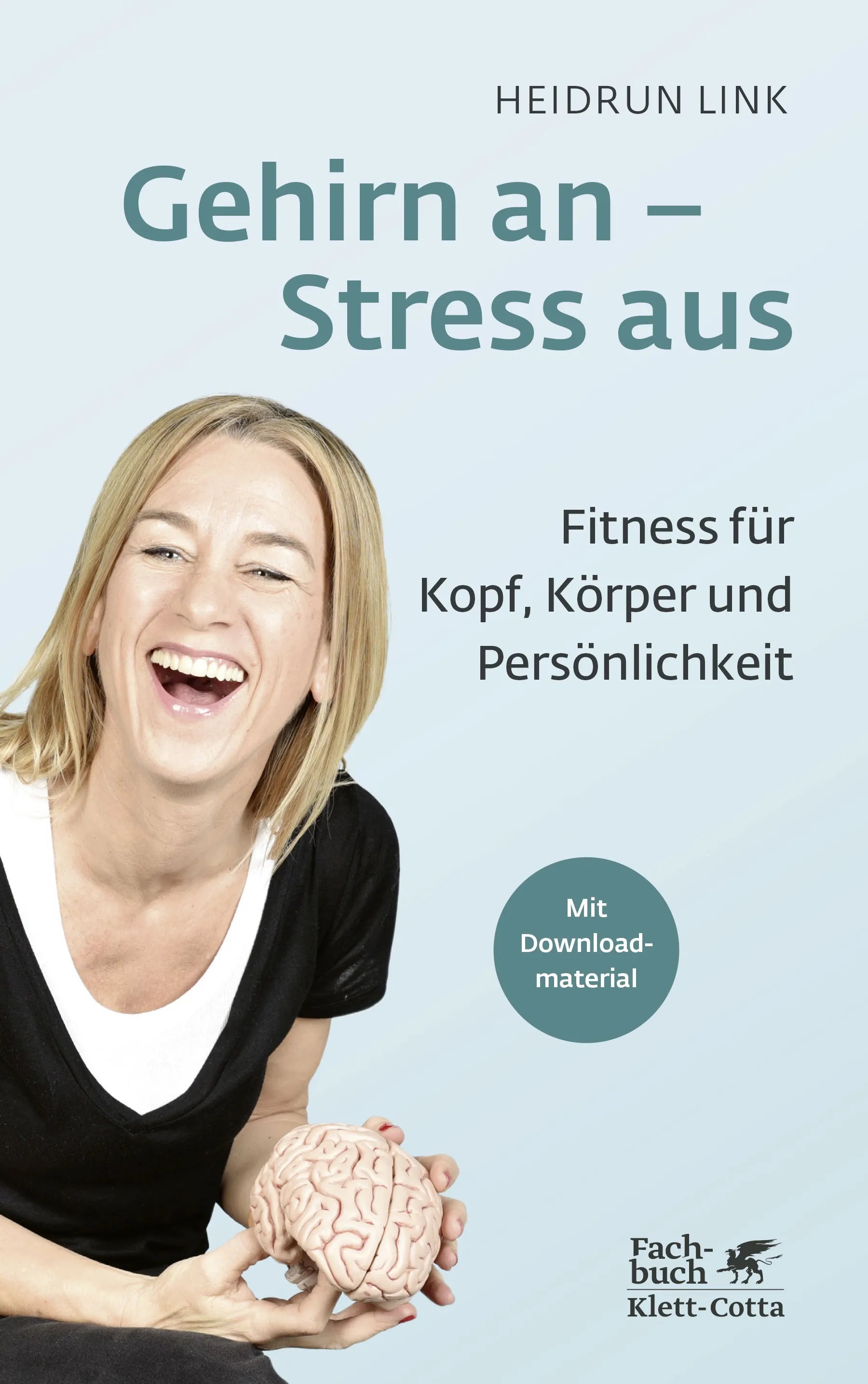 Buchcover von 'Gehirn an – Stress aus' - Paperback von Heidrun Link