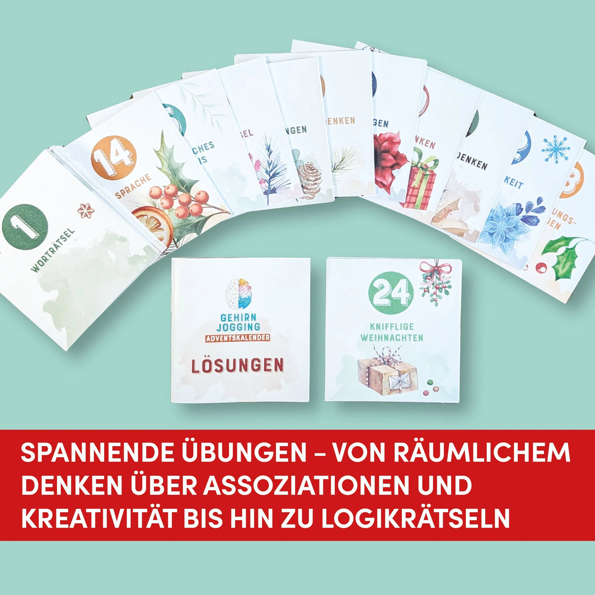 Gehirnjogging – Adventskalender – Ansicht