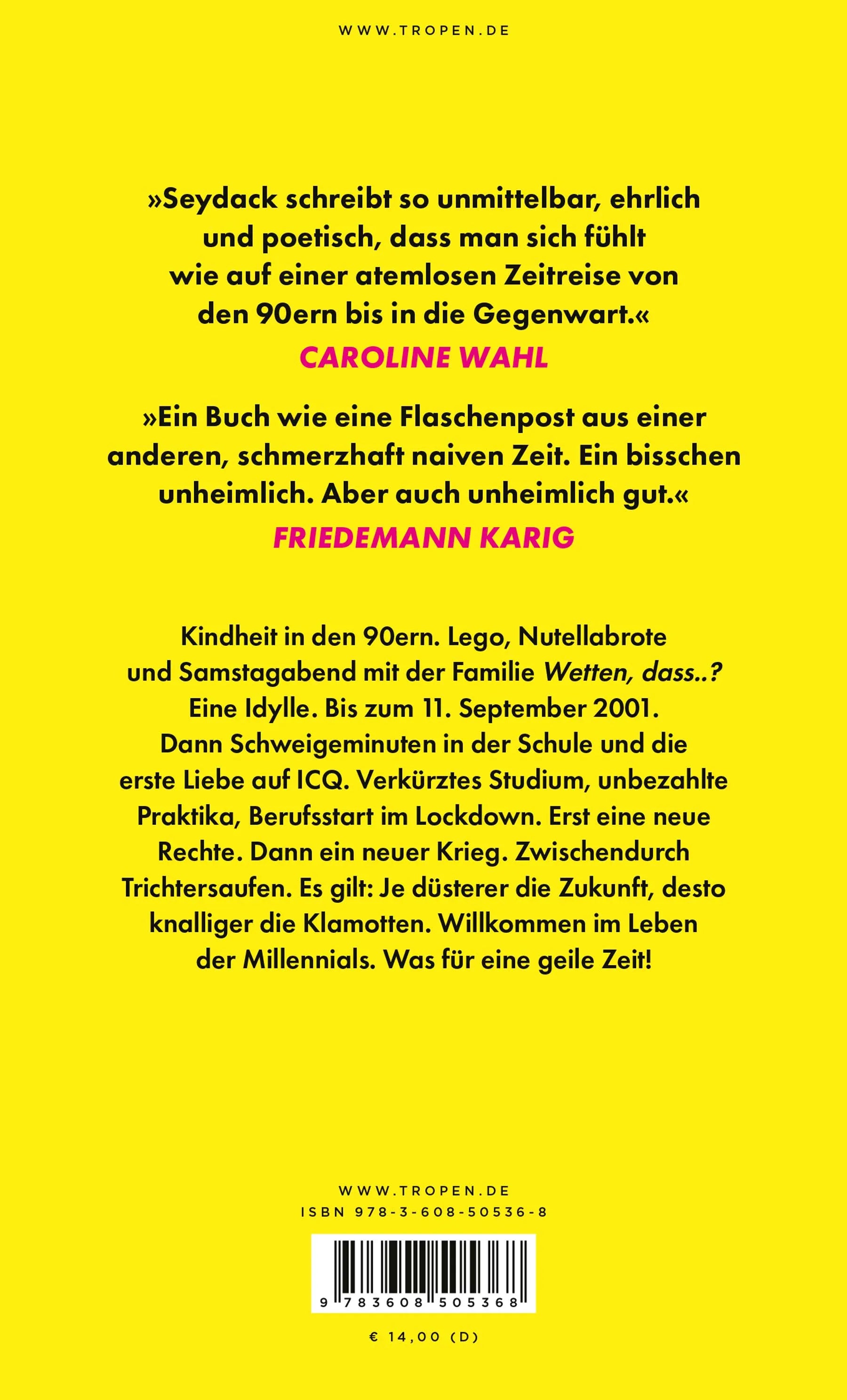 Rückseite: Geile Zeit (Taschenbuch)