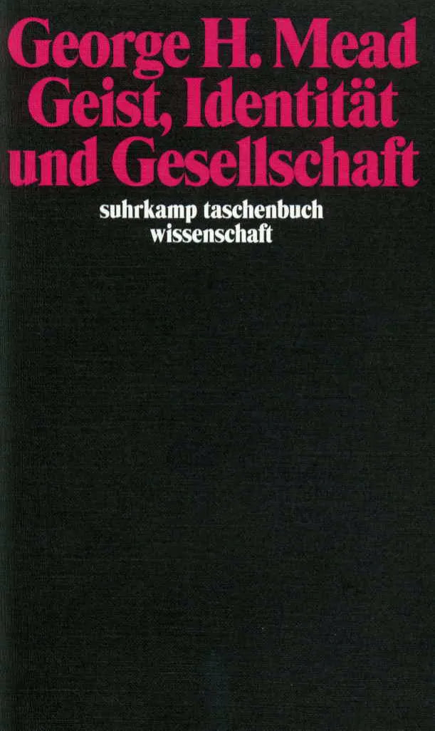 Buchcover von 'Geist, Identität und Gesellschaft' - Taschenbuch von George Herbert Mead