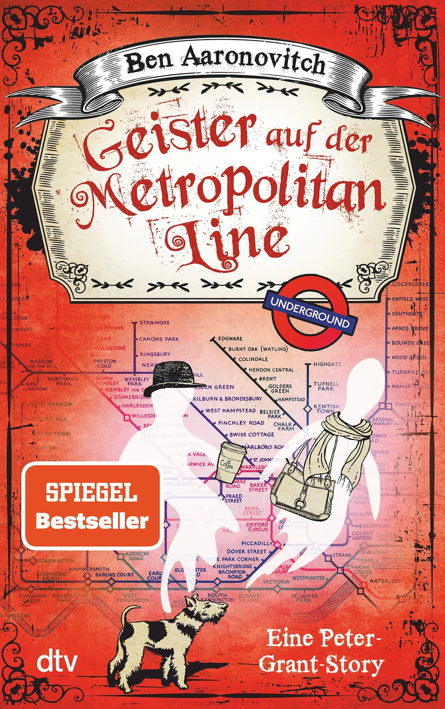 Buchcover von 'Geister auf der Metropolitan Line' - Taschenbuch von Ben Aaronovitch