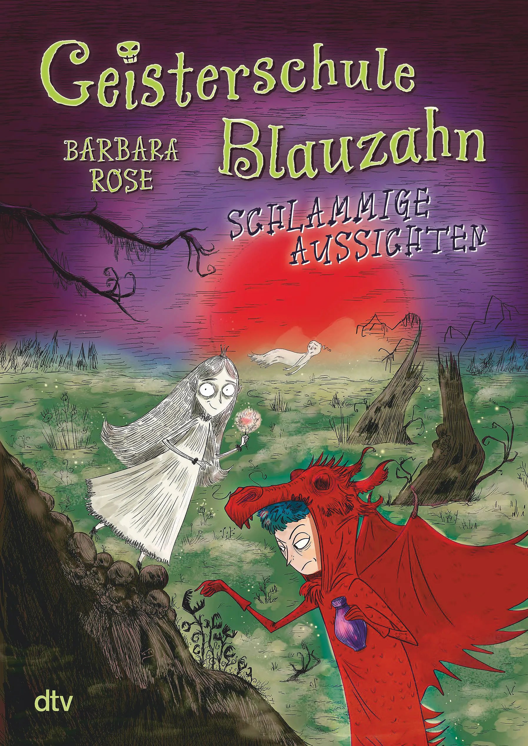 Buchcover von 'Geisterschule Blauzahn – Schlammige Aussichten' - Gebundene Ausgabe von Barbara Rose