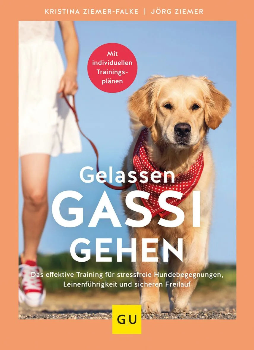 Cover: Gelassen Gassi gehen (Hardcover) von Kristina Ziemer-Falke