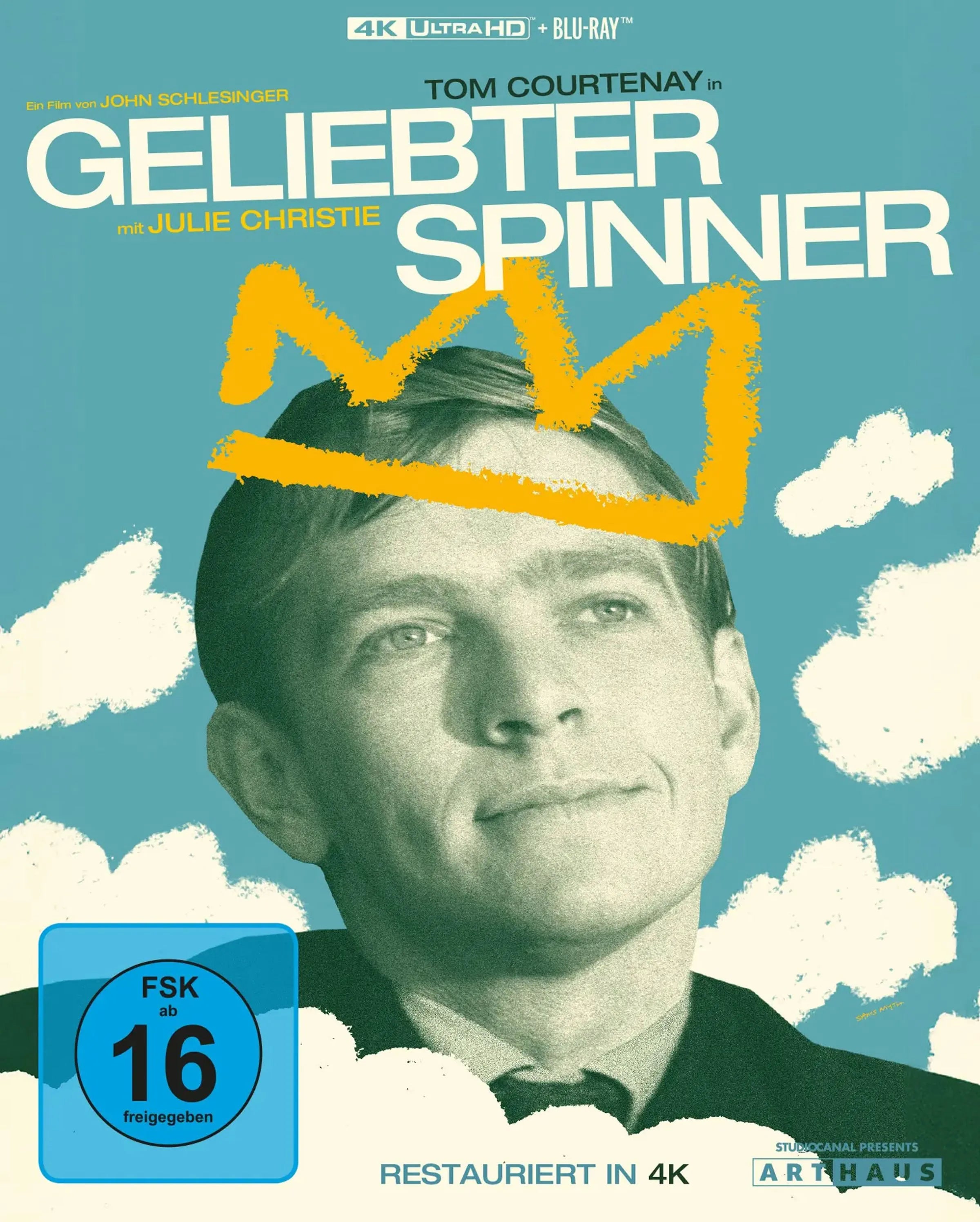 4K UHD Blu-ray-Cover: Geliebter Spinner. Regie: John Schlesinger