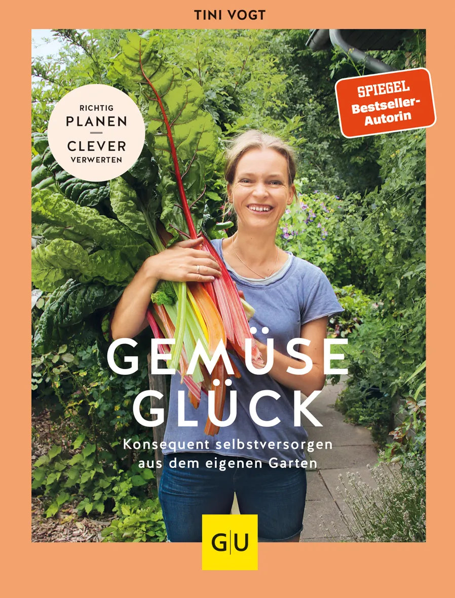 Buchcover von 'Gemüse-Glück' - Gebundene Ausgabe von Tini Vogt