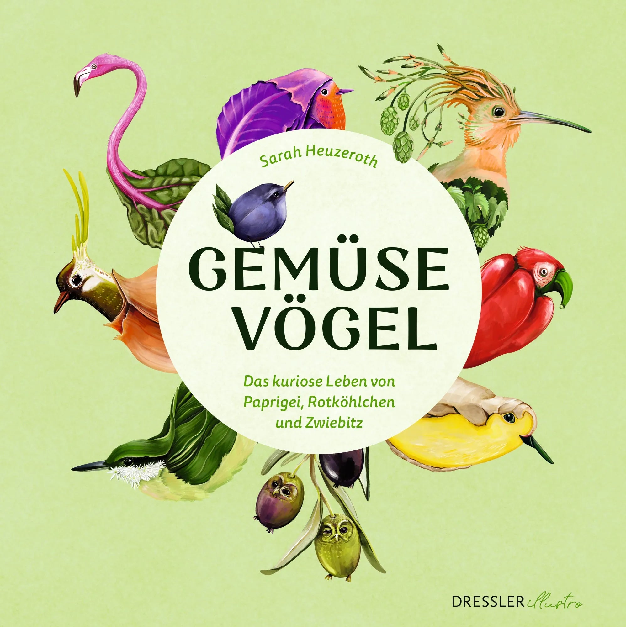 Cover: Gemüsevögel (Hardcover) von Sarah Heuzeroth