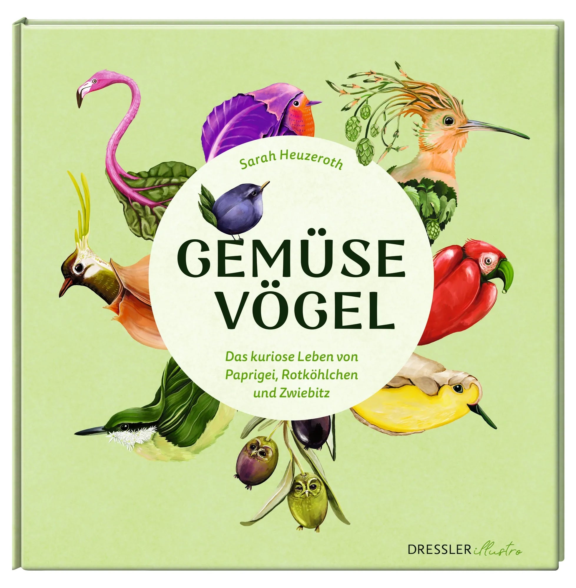 Detailansicht: Gemüsevögel (Hardcover)