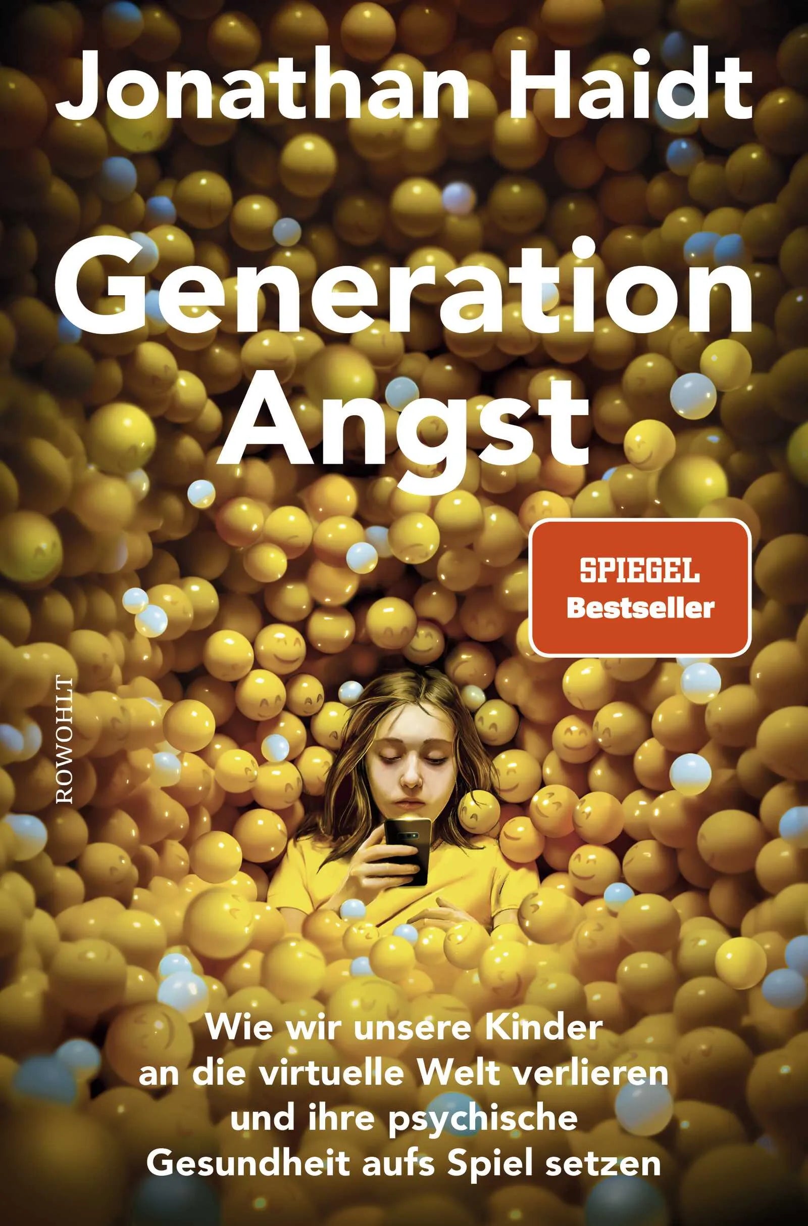 Buchcover von 'Generation Angst' - Gebundene Ausgabe von Jonathan Haidt