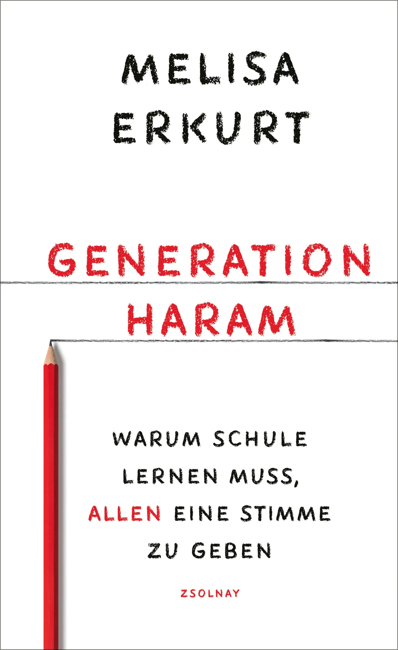 Buchcover von 'Generation haram' - Gebundene Ausgabe von Melisa Erkurt