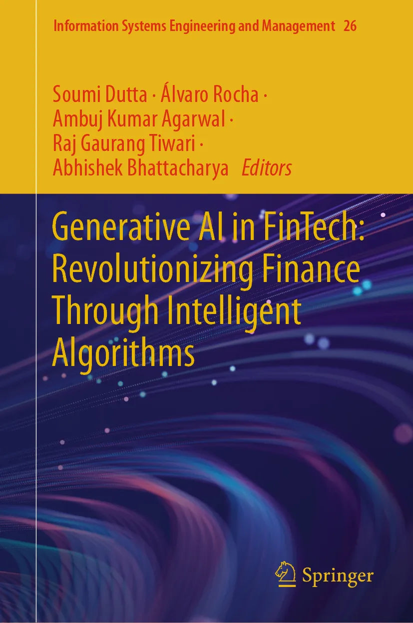 Cover: Generative AI in FinTech: Revolutionizing Finance Through Intelligent Algorithms (E-Book)