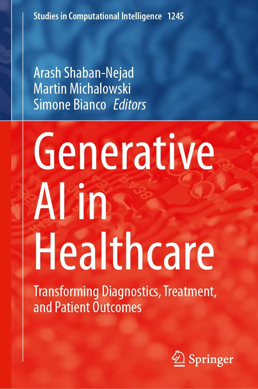 Cover: Generative AI in Healthcare (E-Book) von Arash Shaban-Nejad