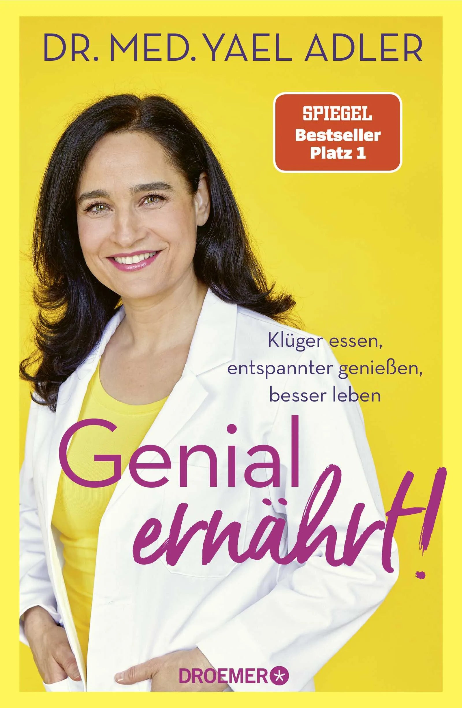 Cover: Genial ernährt! (Hardcover) von Yael Adler