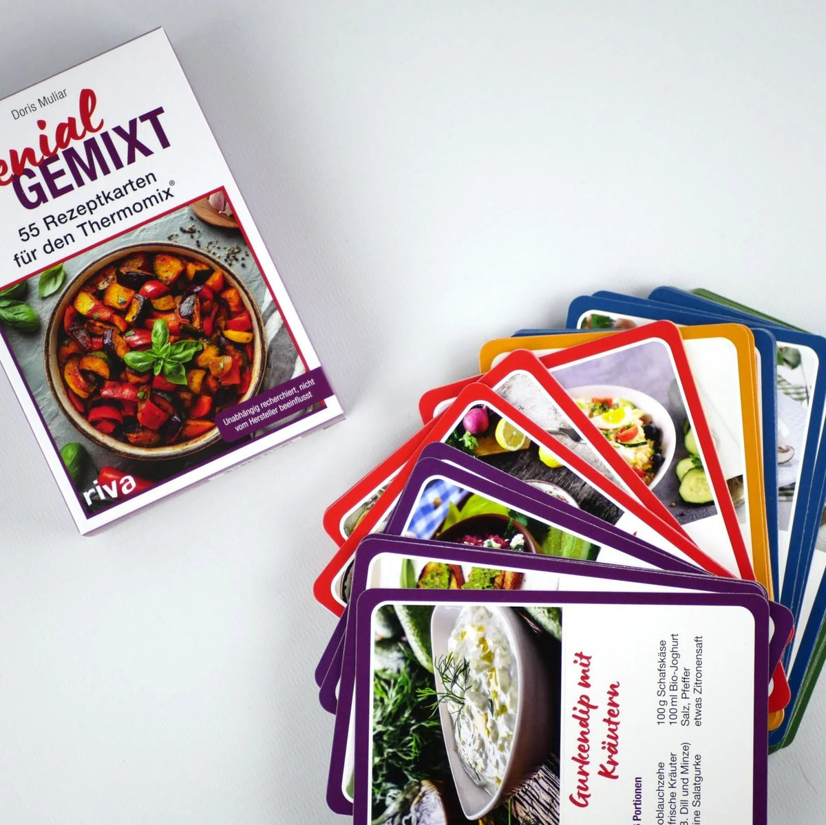Genial gemixt – 55 Rezeptkarten für den Thermomix® – Ansicht
