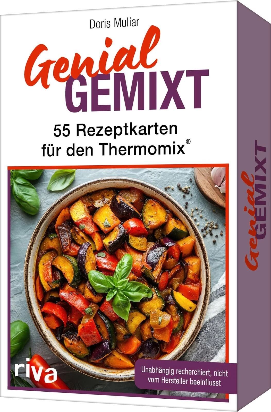 Kartendeck: Genial gemixt – 55 Rezeptkarten für den Thermomix®