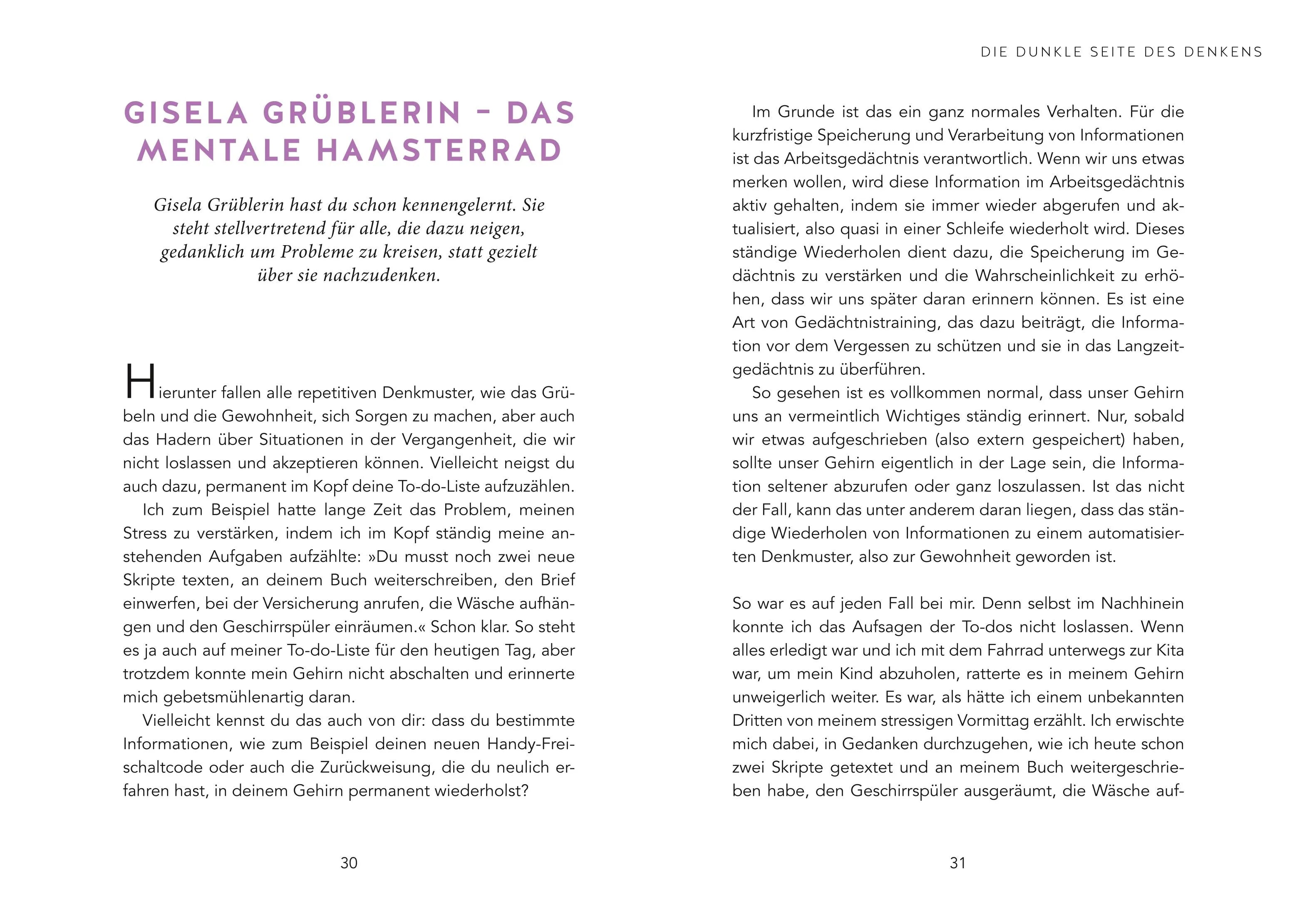 Katharina Tempel - Genug gegrübelt, lieber Kopf!