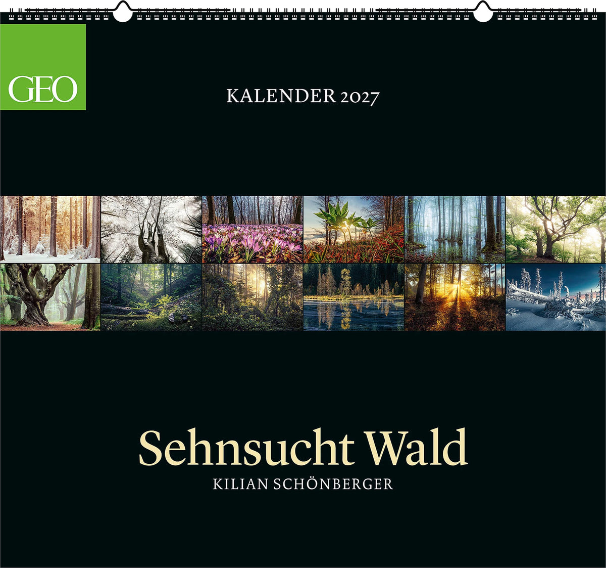 Wandkalender: GEO Kalender: Sehnsucht Wald 2027