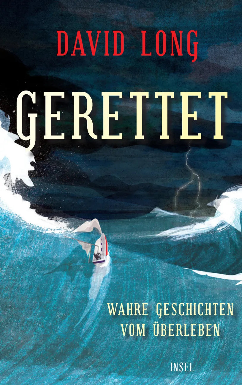 Buchcover von 'Gerettet' - Gebundene Ausgabe von David Long