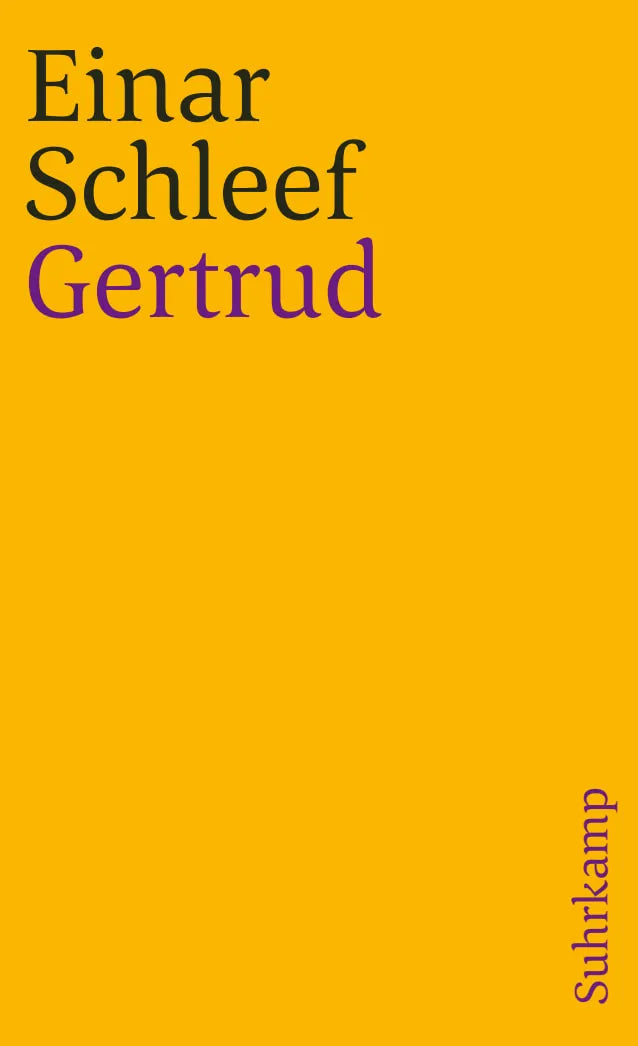 Buchcover von 'Gertrud' - Taschenbuch von Einar Schleef