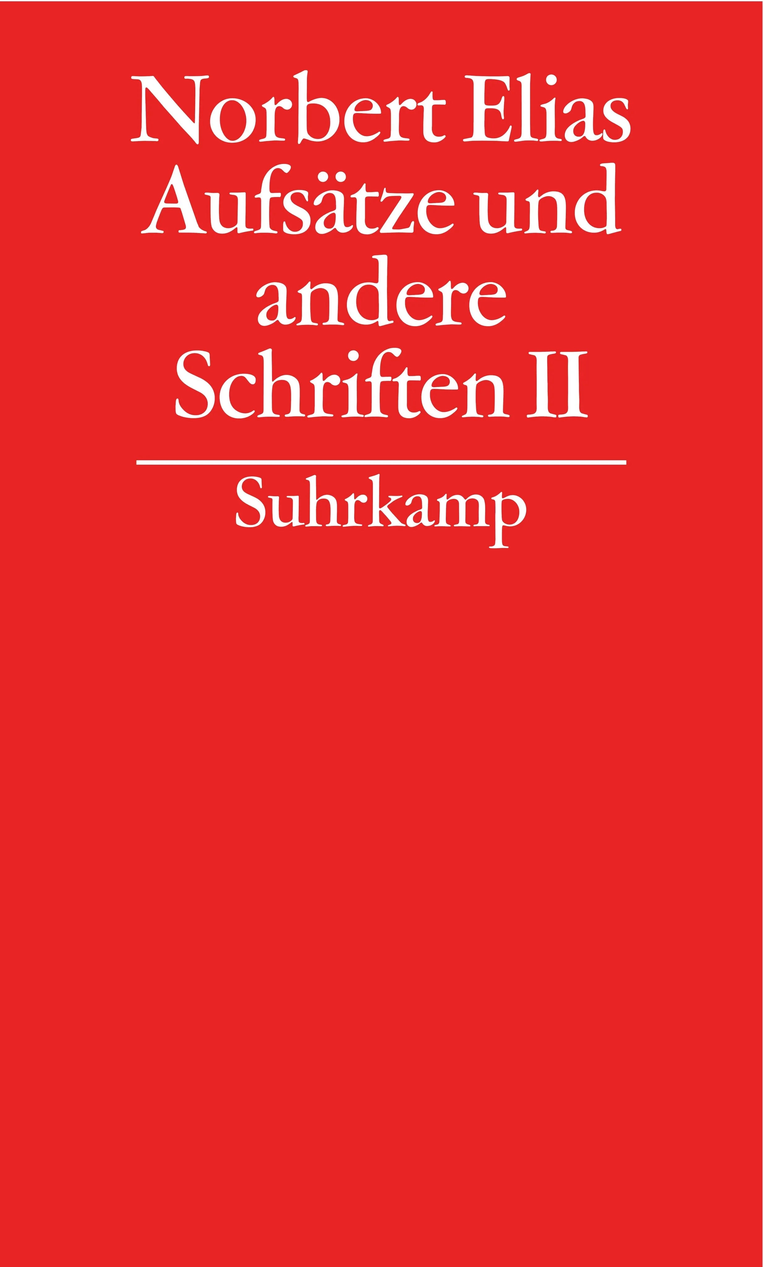 Buchcover von 'Gesammelte Schriften in 19 Bänden' - Gebundene Ausgabe von Norbert Elias