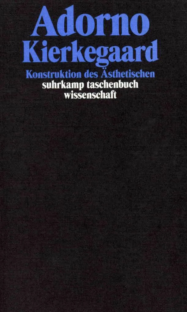 Buchcover von 'Gesammelte Schriften in 20 Bänden' - Taschenbuch von Theodor W. Adorno