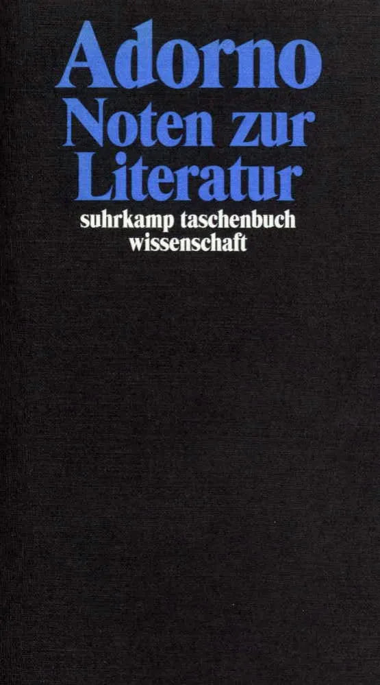 Buchcover von 'Gesammelte Schriften in 20 Bänden' - Taschenbuch von Theodor W. Adorno