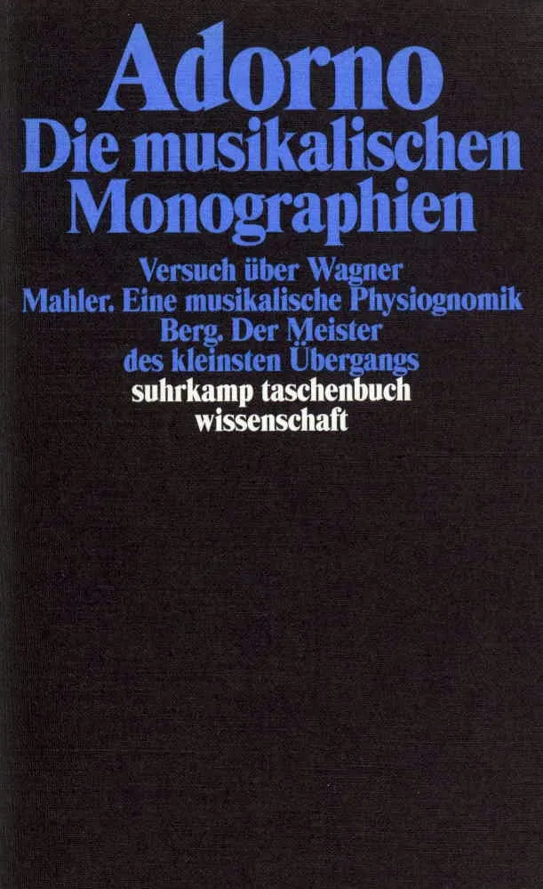 Buchcover von 'Gesammelte Schriften in 20 Bänden' - Taschenbuch von Theodor W. Adorno