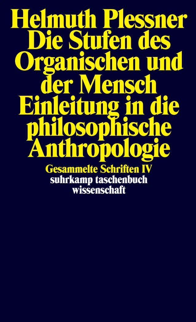Buchcover von 'Gesammelte Schriften in zehn Bänden' - Taschenbuch von Helmuth Plessner