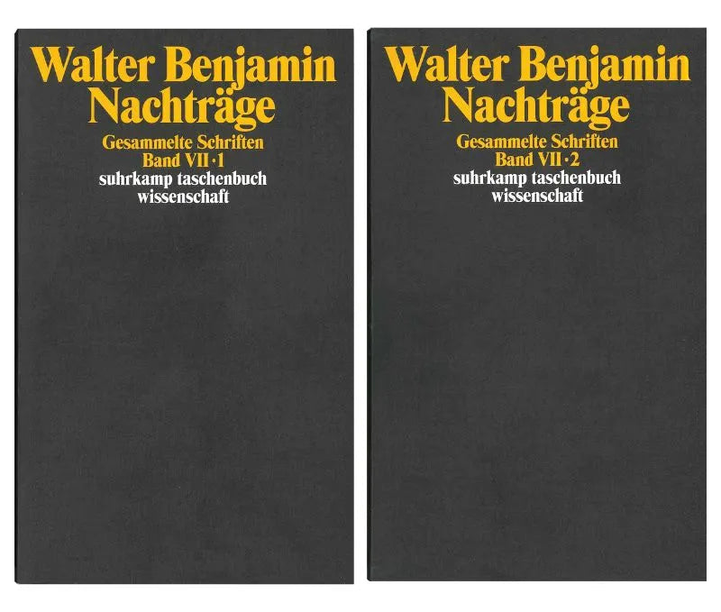 Cover: Gesammelte Schriften (Taschenbuch) von Walter Benjamin