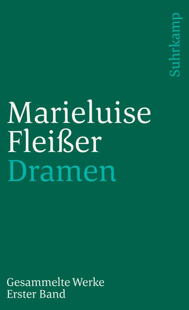 Buchcover von 'Gesammelte Werke in vier Bänden' - Taschenbuch von Marieluise Fleißer
