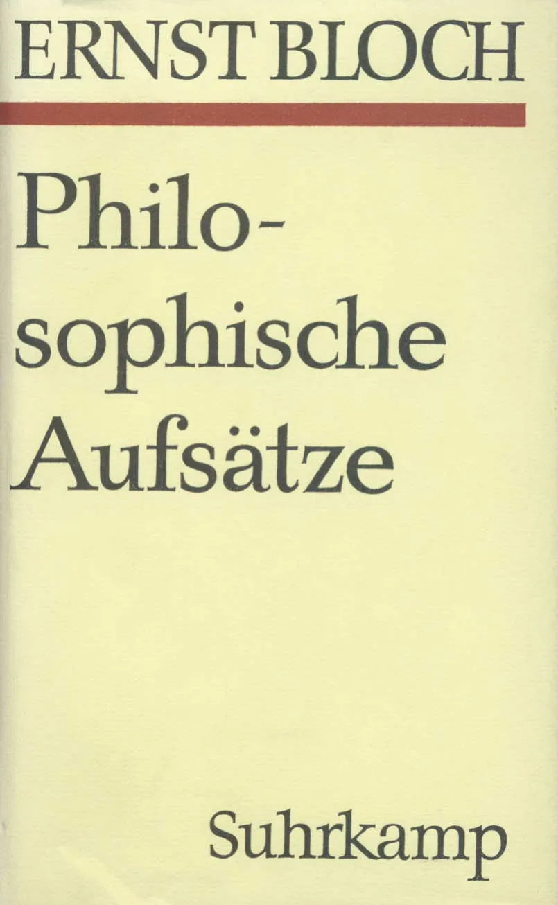 Buchcover von 'Gesamtausgabe in sechzehn Bänden' - Gebundene Ausgabe von Ernst Bloch