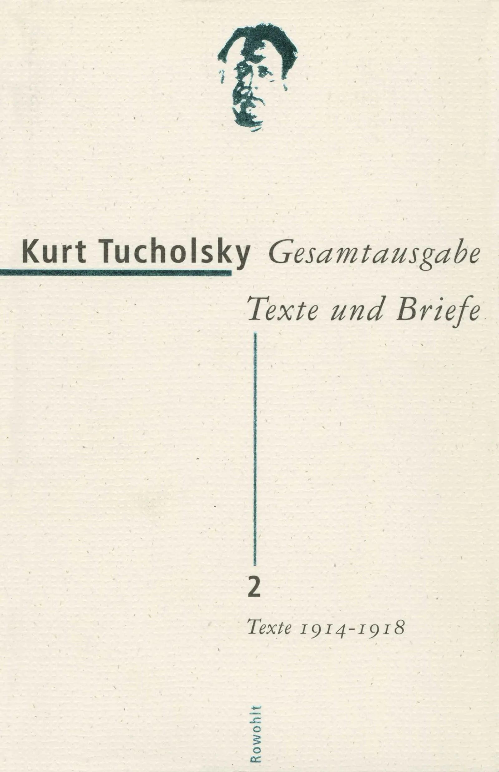 Buchcover von 'Gesamtausgabe Texte und Briefe 2' - Gebundene Ausgabe von Kurt Tucholsky