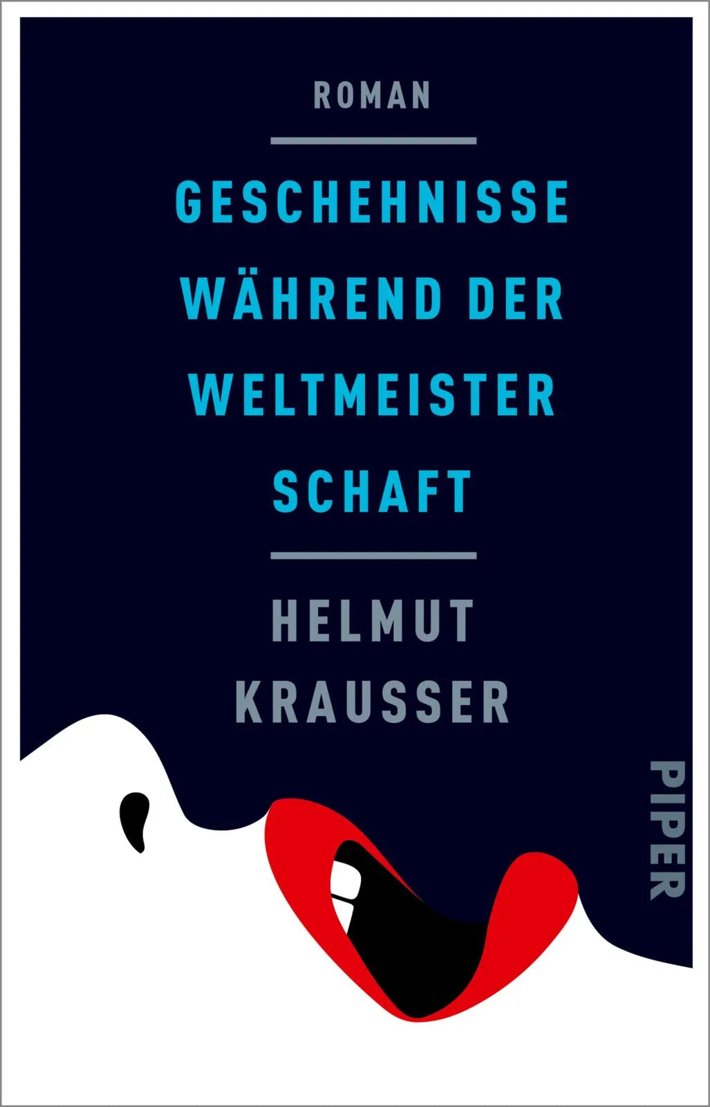 Buchcover von 'Geschehnisse während der Weltmeisterschaft' - Taschenbuch von Helmut Krausser
