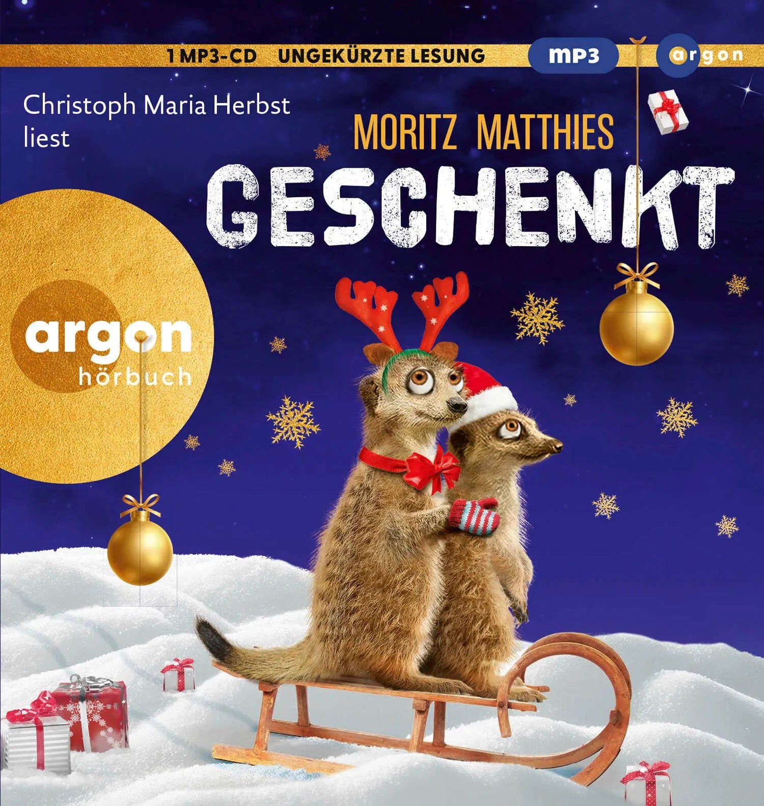 Cover: Geschenkt (Hörbuch CD) von Moritz Matthies