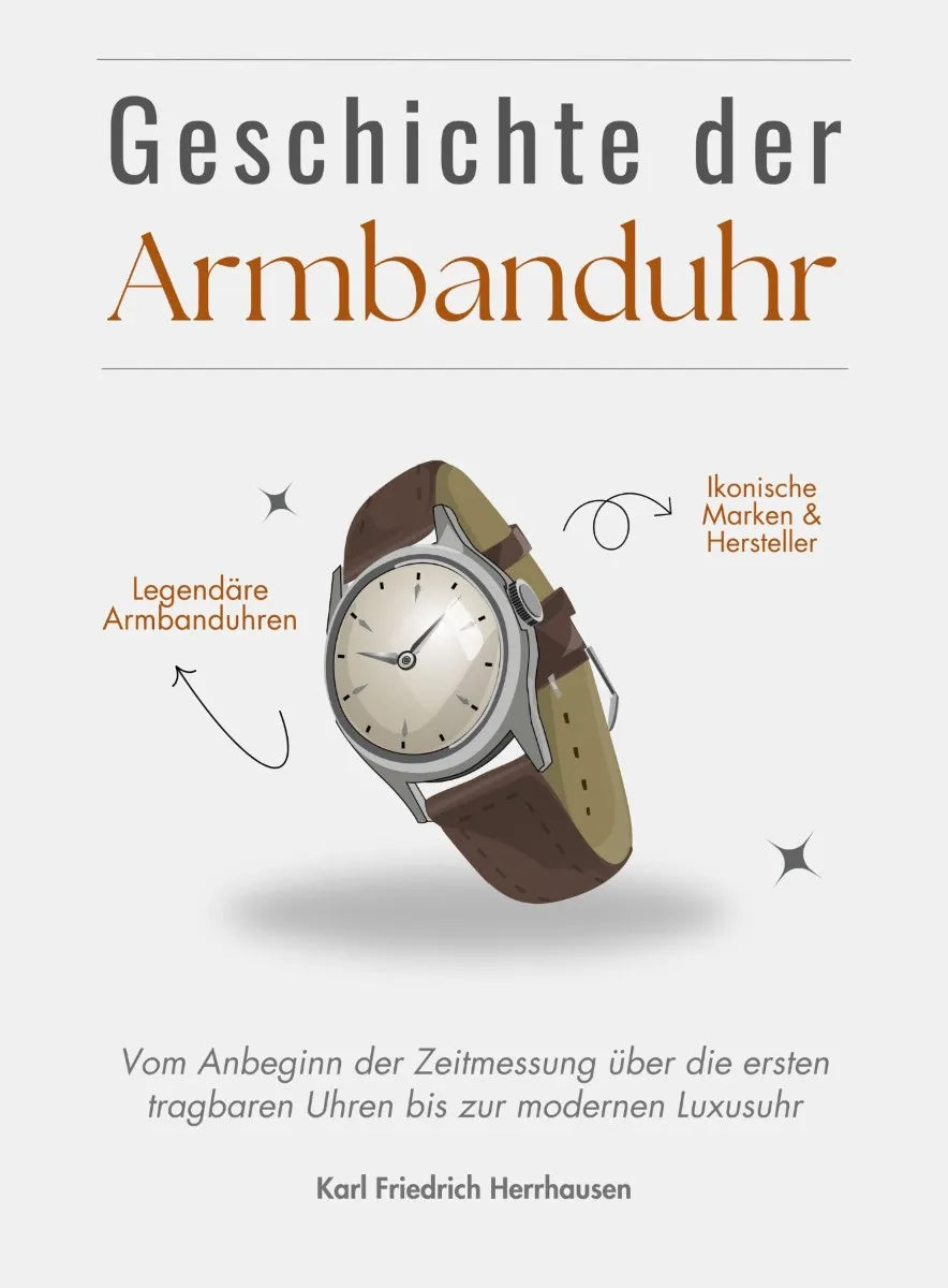 Cover: Geschichte der Armbanduhr (E-Book) von Karl Friedrich Herrhausen