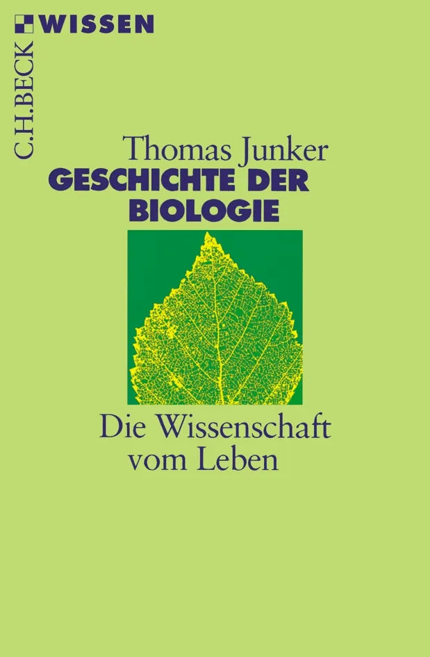 Buchcover von 'Geschichte der Biologie' - Taschenbuch von Thomas Junker