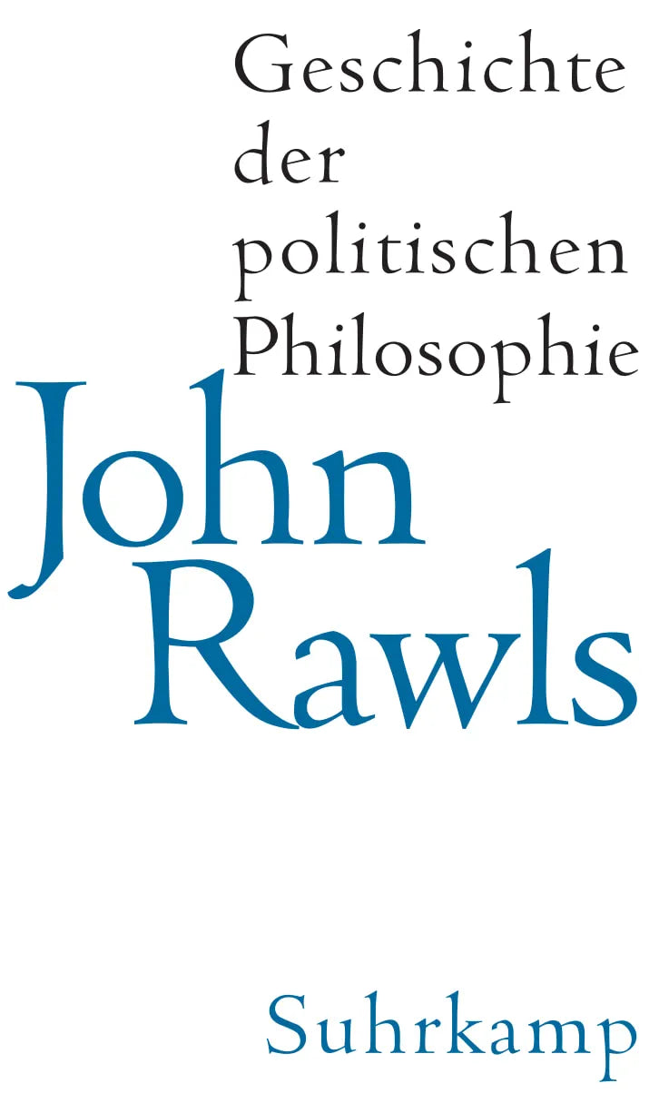 Buchcover von 'Geschichte der politischen Philosophie' - Gebundene Ausgabe von John Rawls