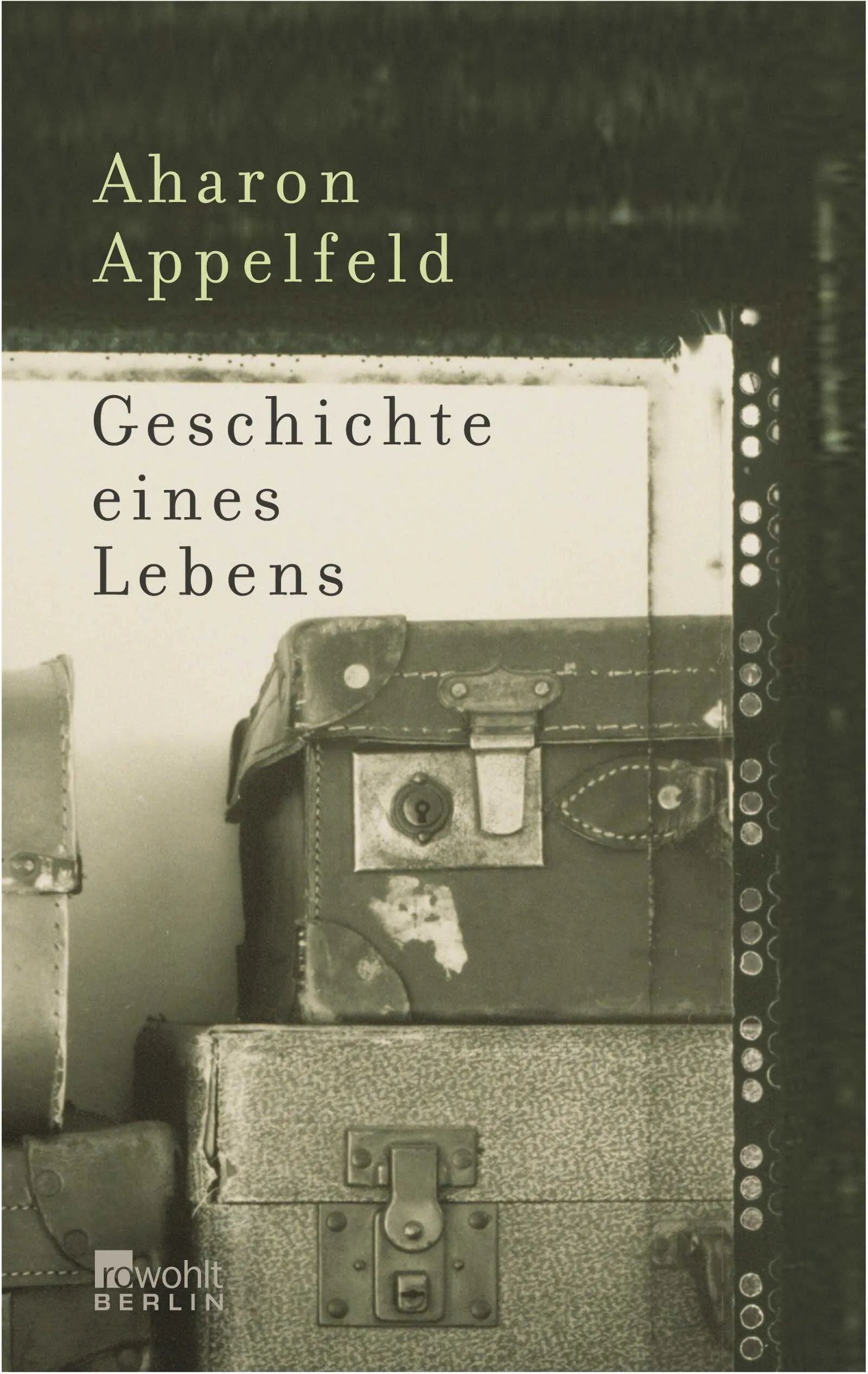 Buchcover von 'Geschichte eines Lebens' - Gebundene Ausgabe von Aharon Appelfeld